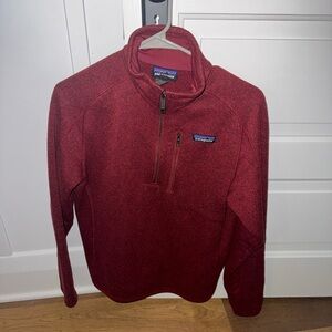 Patagonia Red Quarter-Zip Pullover